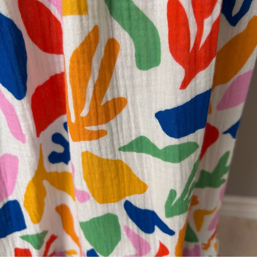 Show Me Your MuMu Long Weekend Maxi Dress Boho Colorful Whimsical Artsy Medium - Picture 7 of 11